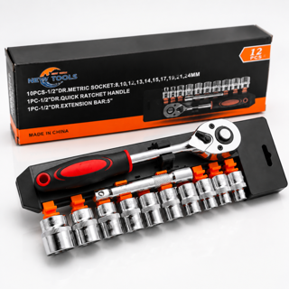 جعبه بکس ۱۲ پارچه ریلی نیوتولز  NewTools